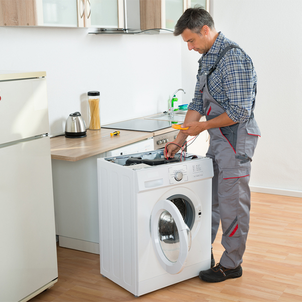 can you walk me through the steps of troubleshooting my washer issue in Kanabec County Minnesota